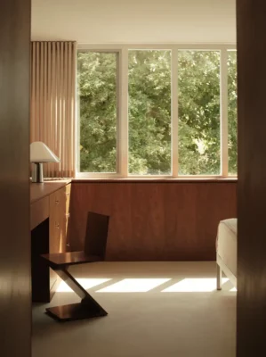 Pine Heath house refurbishment late-modern terraced house in a North London