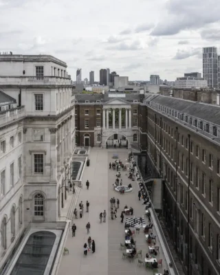 Quadrangle Building, King’s College London by Hall McKnight