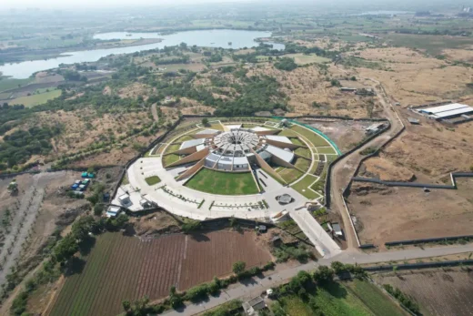 Regional Science Centre at Rajkot, Gujarat, India aerial view