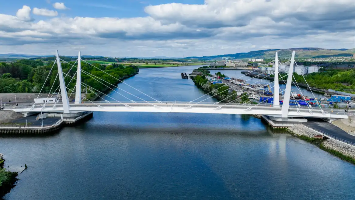 Scottish architecture news - First opening road bridge over the River Clyde