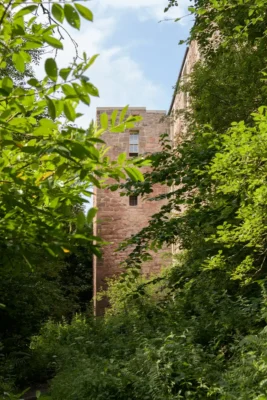 Rosslyn Castle building, Roslin Glen, Midlothian