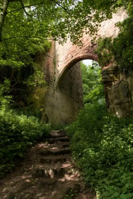 Rosslyn Castle building, Roslin Glen, Midlothian