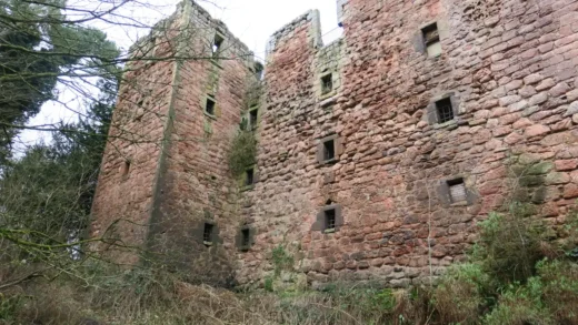 Roslin Glen structure, Midlothian, Scotland
