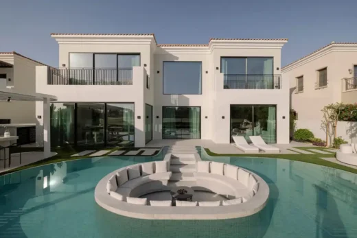 Sculpted Stillness Villa Jumeirah Golf Estates Dubai
