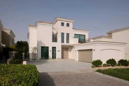Sculpted Stillness Villa Jumeirah Golf Estates UAE