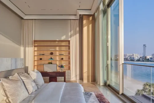 Sculptural Beachfront Villa Palm Jumeirah Dubai UAE