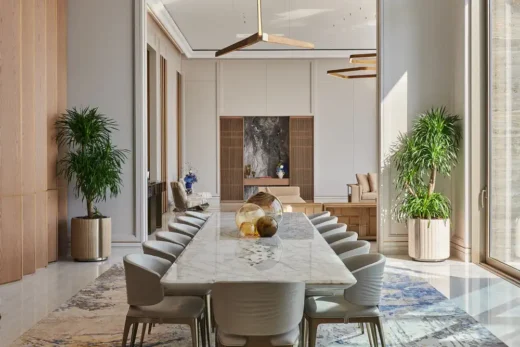 Sculptural Beachfront Villa Palm Jumeirah Dubai UAE