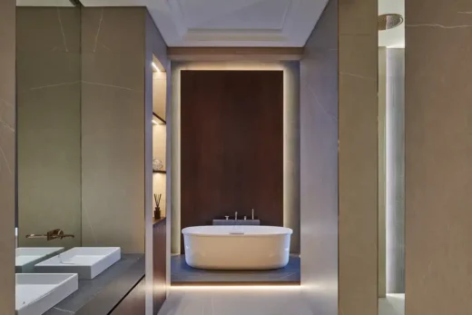 Sculptural Beachfront Villa Palm Jumeirah Dubai UAE