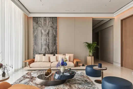 Sculptural Beachfront Villa Palm Jumeirah UAE