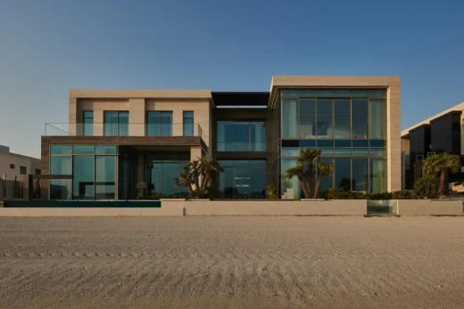 Sculptural Beachfront Villa Palm Jumeirah Dubai