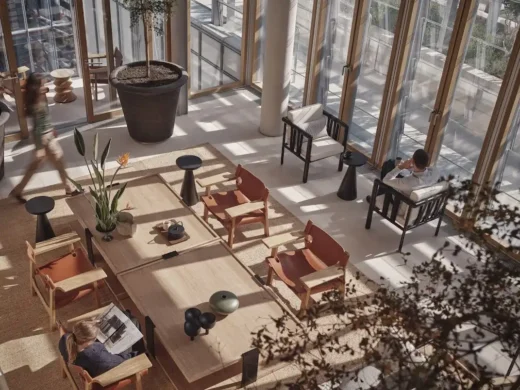 Shard Place London property lounge area