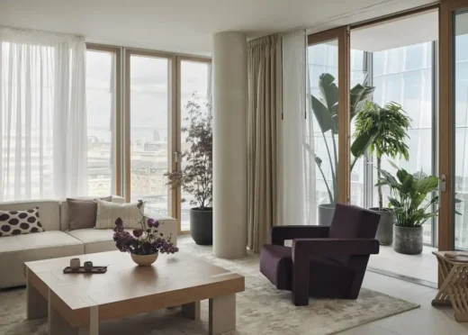 Shard Place London property living room interior design