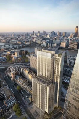 Shard Place London apartments from Guy's Hospital