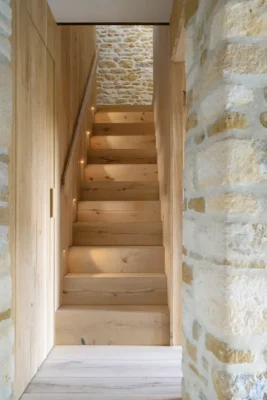 The Cowshed, Gloucestershire property stairs