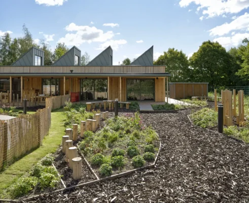 University of Staffordshire Woodlands Nursery building