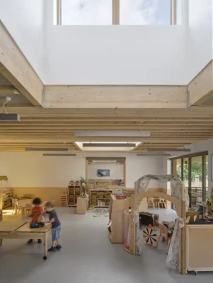 University of Staffordshire Woodlands Nursery building