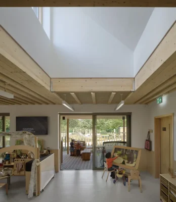 University of Staffordshire Woodlands Nursery building