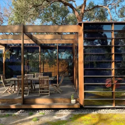 modern property on Vic, Australia