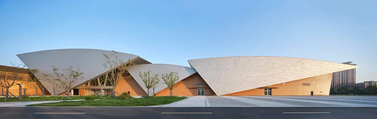 Yellow River Delta Agricultural Center Shandong building