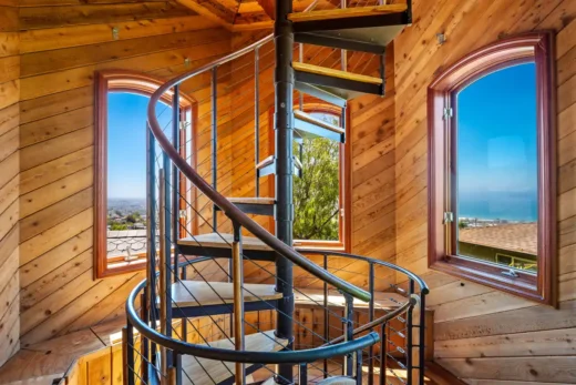 20C 440 Ventura house spiral stair design