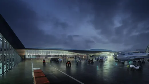 Airport arrivals terminal Vilnius