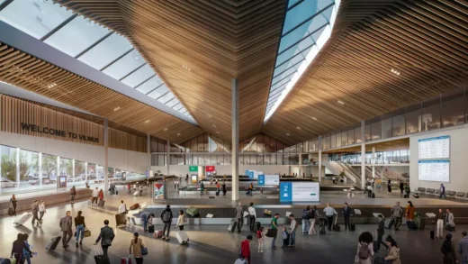 Airport arrivals terminal Vilnius