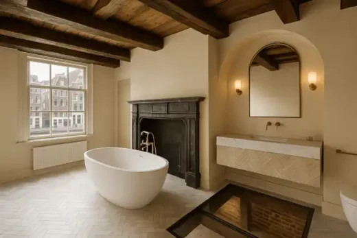 Amsterdam historic bathrooms architectural innovation design