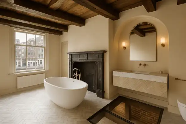 Amsterdam historic bathrooms architectural innovation design