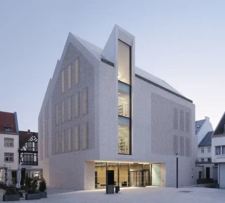 Bruhl City Hall and Library Germany