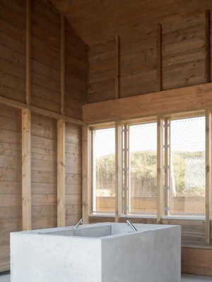 Restroom Pavilion Brétignolles-sur-Mer west France