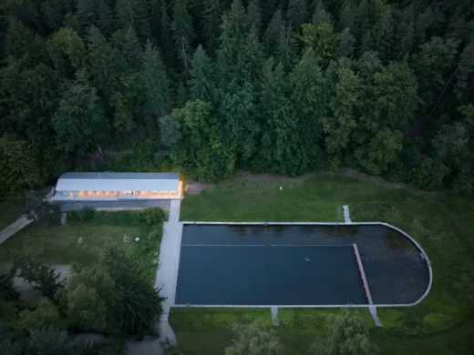 Forest Pool House Liberec Region Czech Republic
