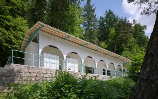Forest Pool House Liberec Region Czech Republic