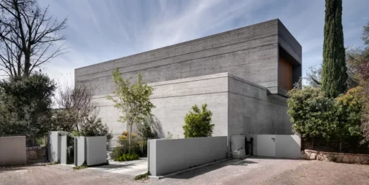 Hillside House Israel, modern villa design