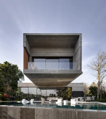 Hillside House Israel, modern villa design