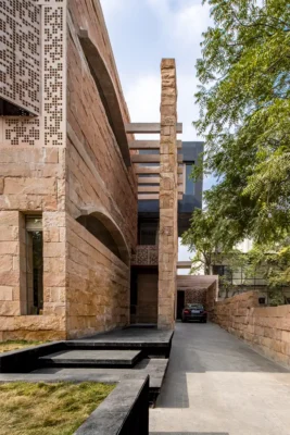 House of Solid Stone Jaipur Rajasthan India
