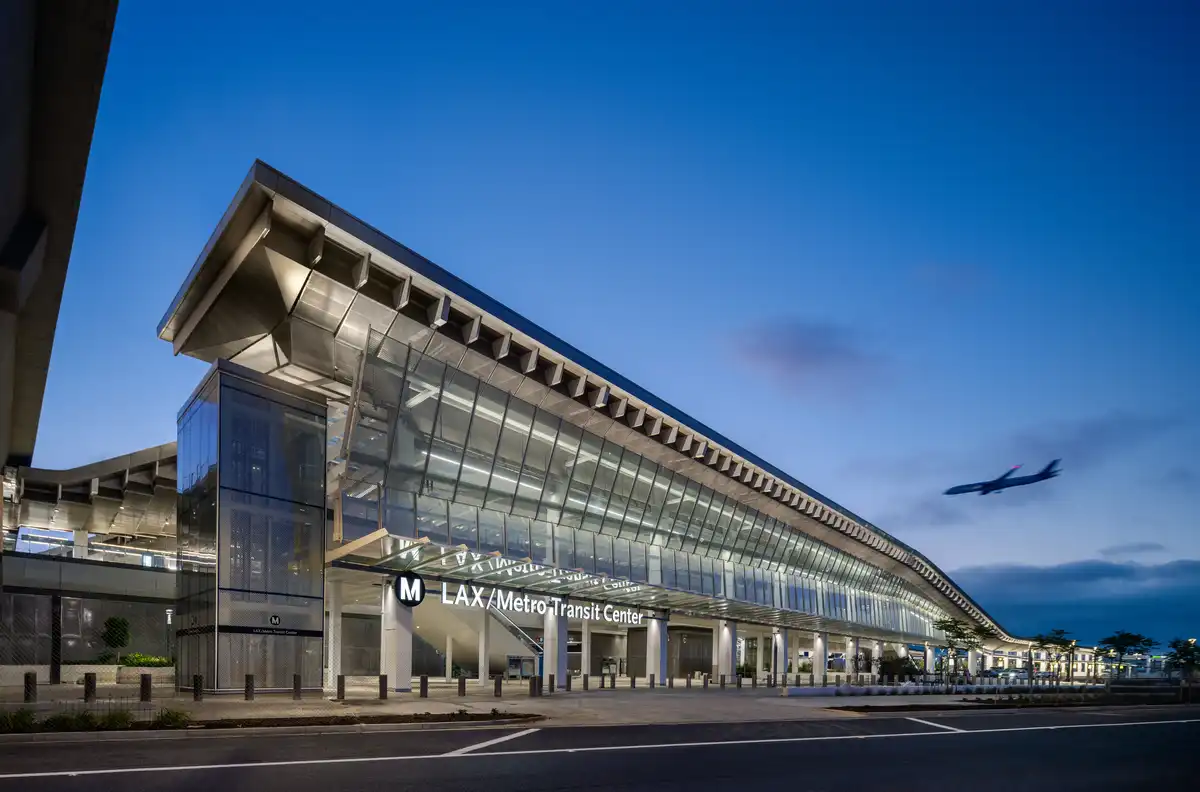 LAX Metro Transit Center Los Angeles California