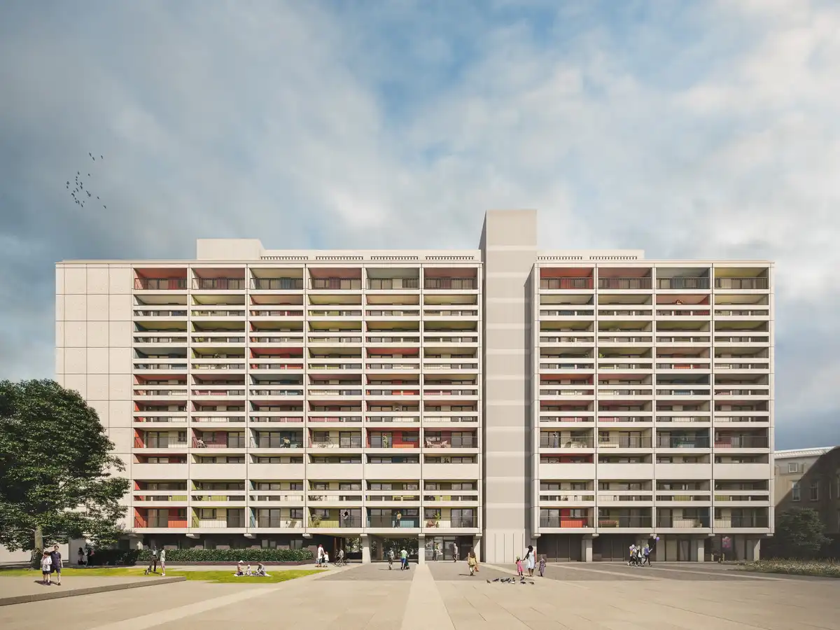 Linksview House Edinburgh Flats refurb
