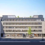 Livonia Street Soho office building, London, UK