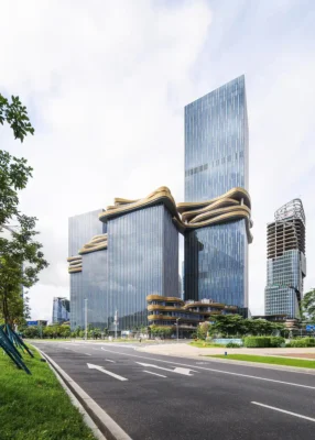 Zhuhai Hengqin CRCC Plaza by Aedas
