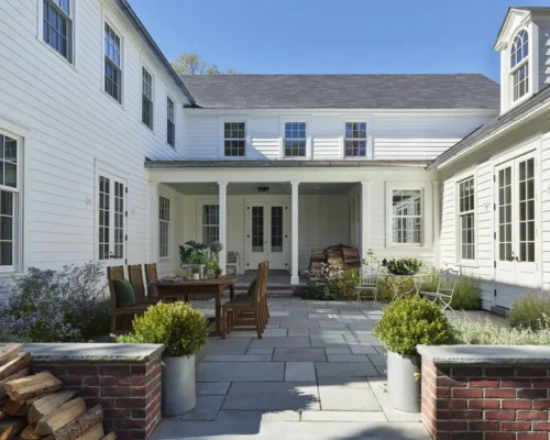 Pulling House for Millbrook School New York