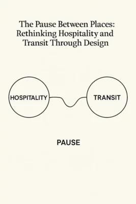 Rethinking luxury hospitality and transit through design