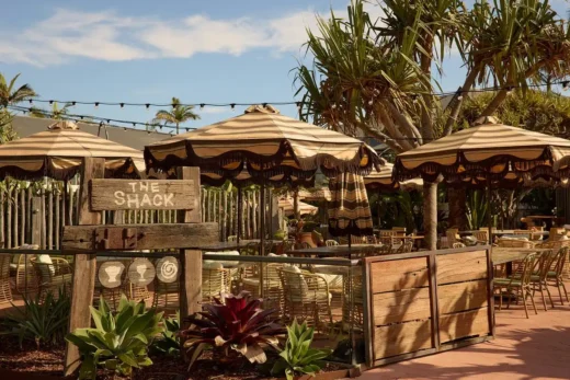 The Shack at The Beach Hotel Byron Bay Australia
