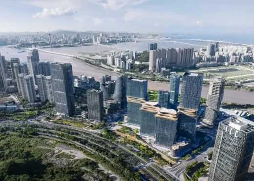 Zhuhai Hengqin CRCC Plaza by Aedas