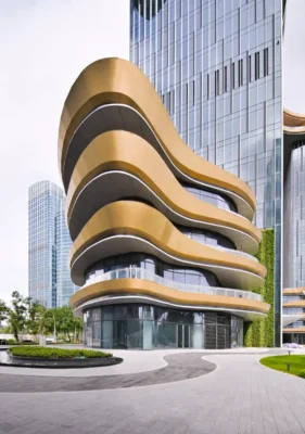 Zhuhai Hengqin CRCC Plaza by Aedas