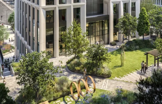 100 Kensington London apartment building