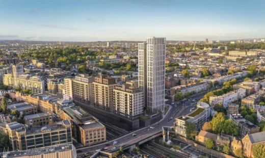100 Kensington London vertical village apartments UK