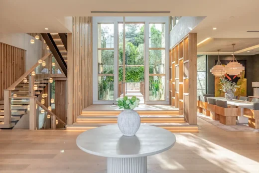 1414 Donhill Drive, Beverly Hills, California mansion interior