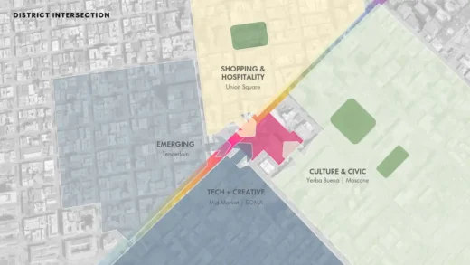 865 Market Street mall city zones plan