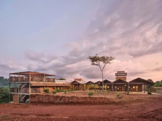 African Flow School in Cameroon kindergarten building
