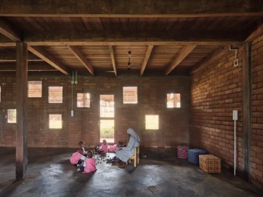 African Flow School in Cameroon kindergarten building